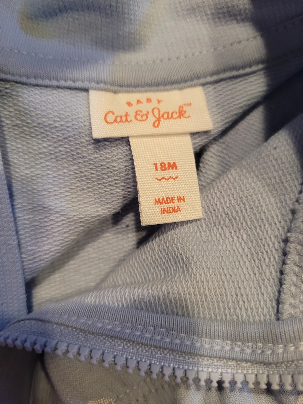 Cat & Jack Light Blue Cloud Hoodie and Leggings Set